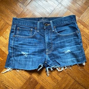 Lucky brand women’s cut off denim shorts